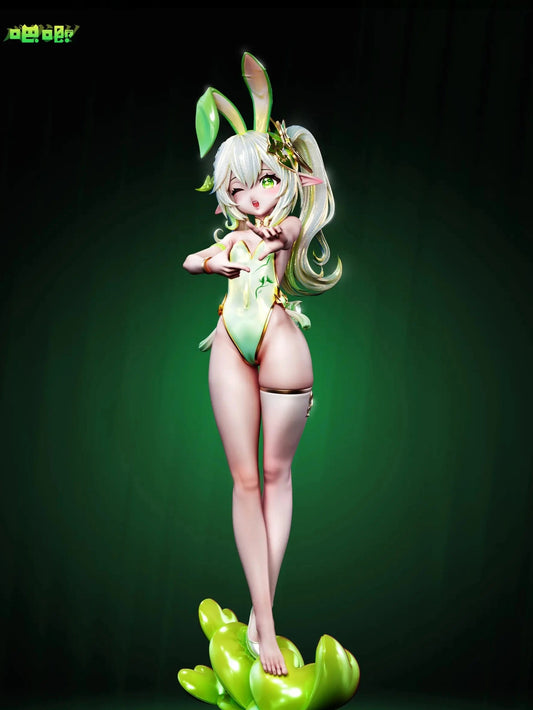 Genshin Impact Ba Ji Studio Tasty Bunny Series NO.1 Nahida NO.2 Klee Resin Statue