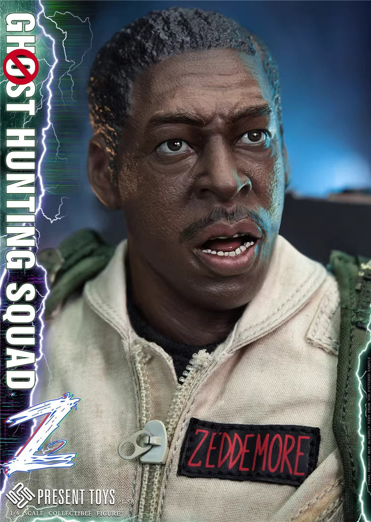 Ghostbusters PRESENT TOYS Winston Zeddemore SP58 1/6 Action Figure