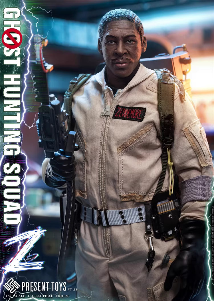 Ghostbusters PRESENT TOYS Winston Zeddemore SP58 1/6 Action Figure