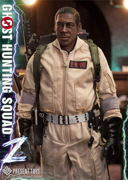 Ghostbusters PRESENT TOYS Winston Zeddemore SP58 1/6 Action Figure