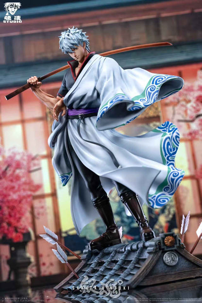 Gintama Hun Dan Studio Gintoki Sakata Resin Statue