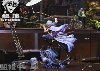 Gintama Hun Dan Studio Gintoki Sakata Ver. 2.0 Resin Statue
