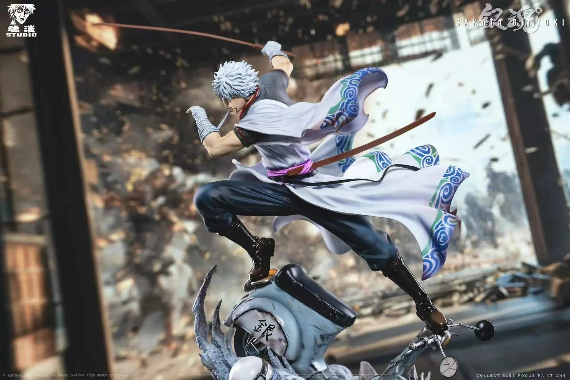 Gintama Hun Dan Studio Gintoki Sakata Ver. 2.0 Resin Statue
