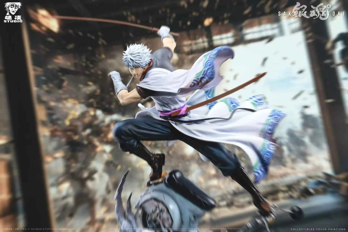Gintama Hun Dan Studio Gintoki Sakata Ver. 2.0 Resin Statue