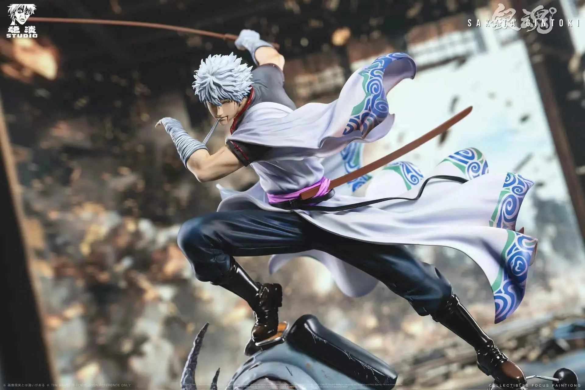 Gintama Hun Dan Studio Gintoki Sakata Ver. 2.0 Resin Statue