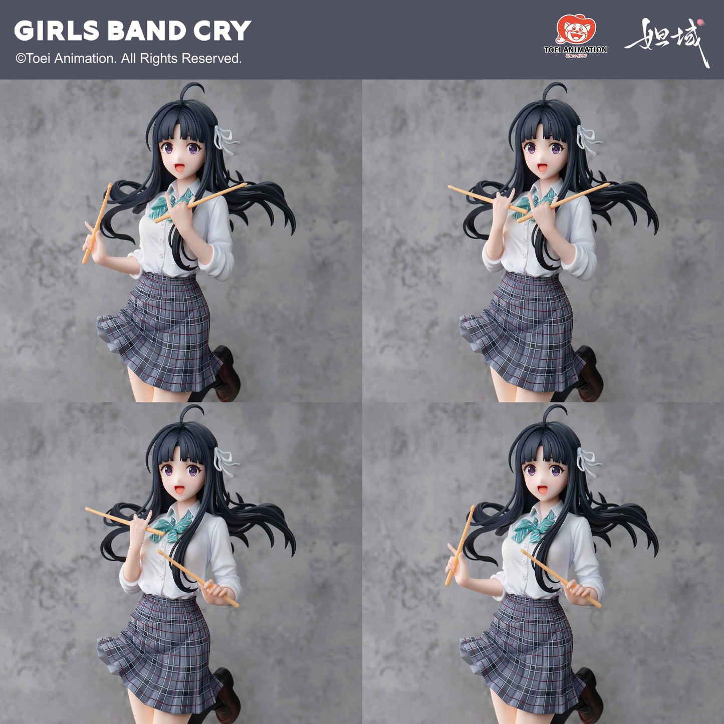 Girls Band Cry DAYU Studio Subaru Awa Licensed PVC Figure