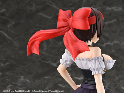 Girls und Panzer: Ribbon Warrior Kaitendoh Tsuruki Shizuka Dirndl Ver. Licensed PVC Figure