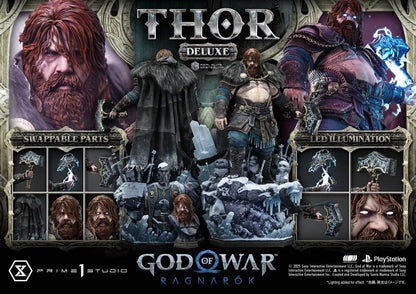 God of War: Ragnarok Prime 1 Studio Thor 1/3 REMGOW-02 REMGOW-02DX Licensed Resin Statue