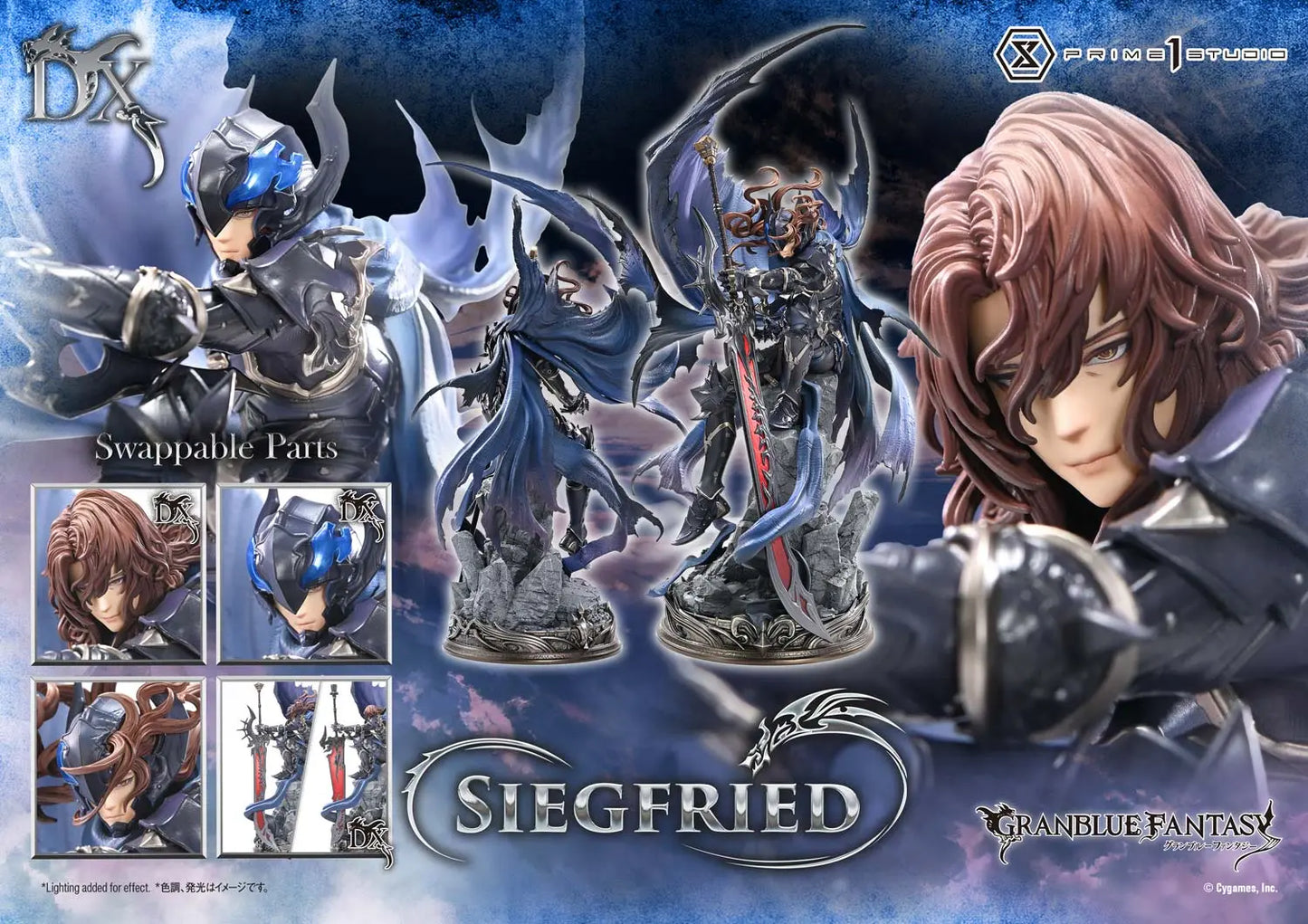 Granblue Fantasy Prime 1 Studio Concept Masterline Siegfried CMGBF-01 CMGBF-01DX CMGBF-01DXS Licensed Resin Statue
