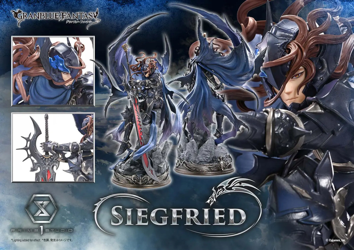 Granblue Fantasy Prime 1 Studio Concept Masterline Siegfried CMGBF-01 CMGBF-01DX CMGBF-01DXS Licensed Resin Statue
