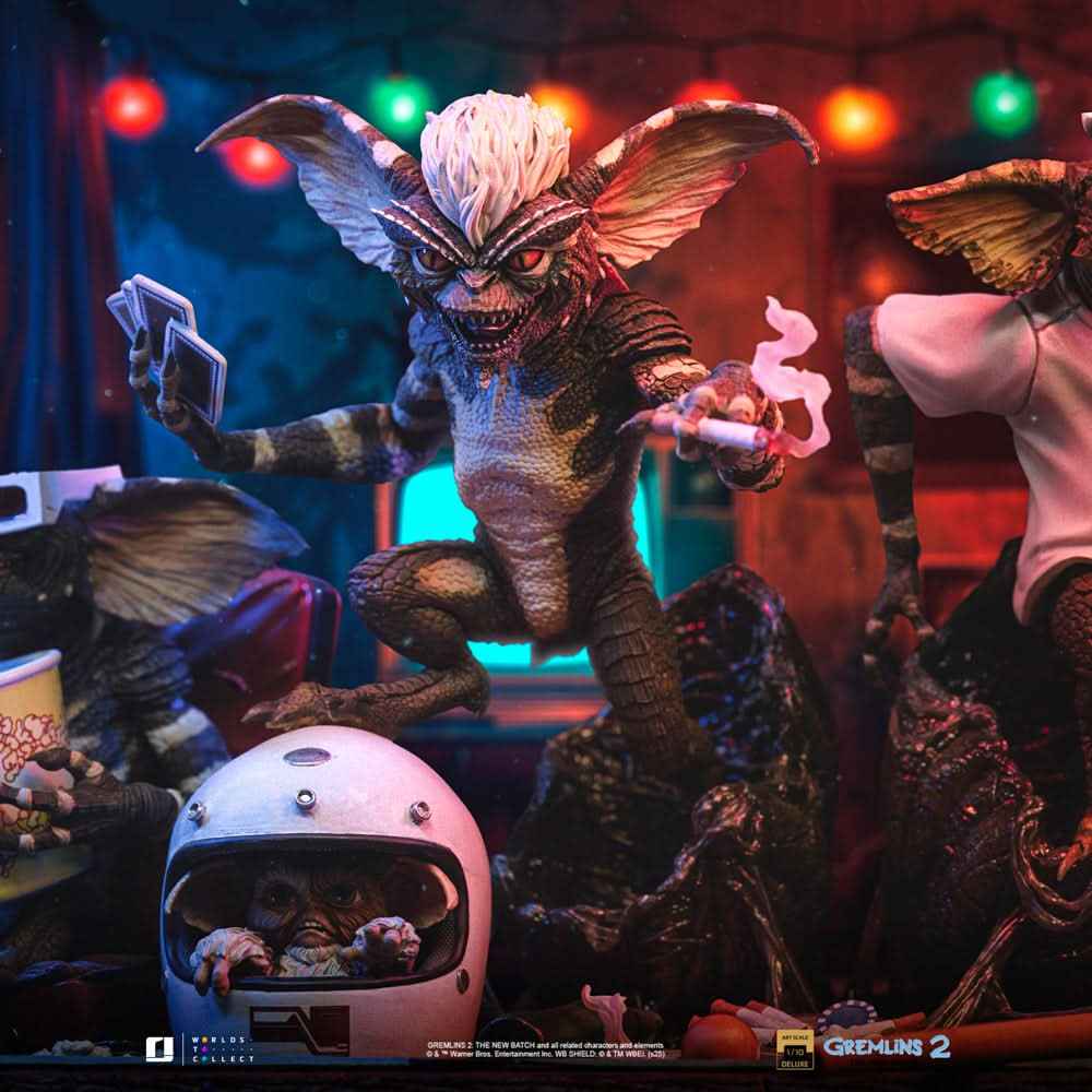 Gremlins Iron Studios Gremlins Diorama Art Scale WARNB127425-10 1/10 Licensed Resin Statue