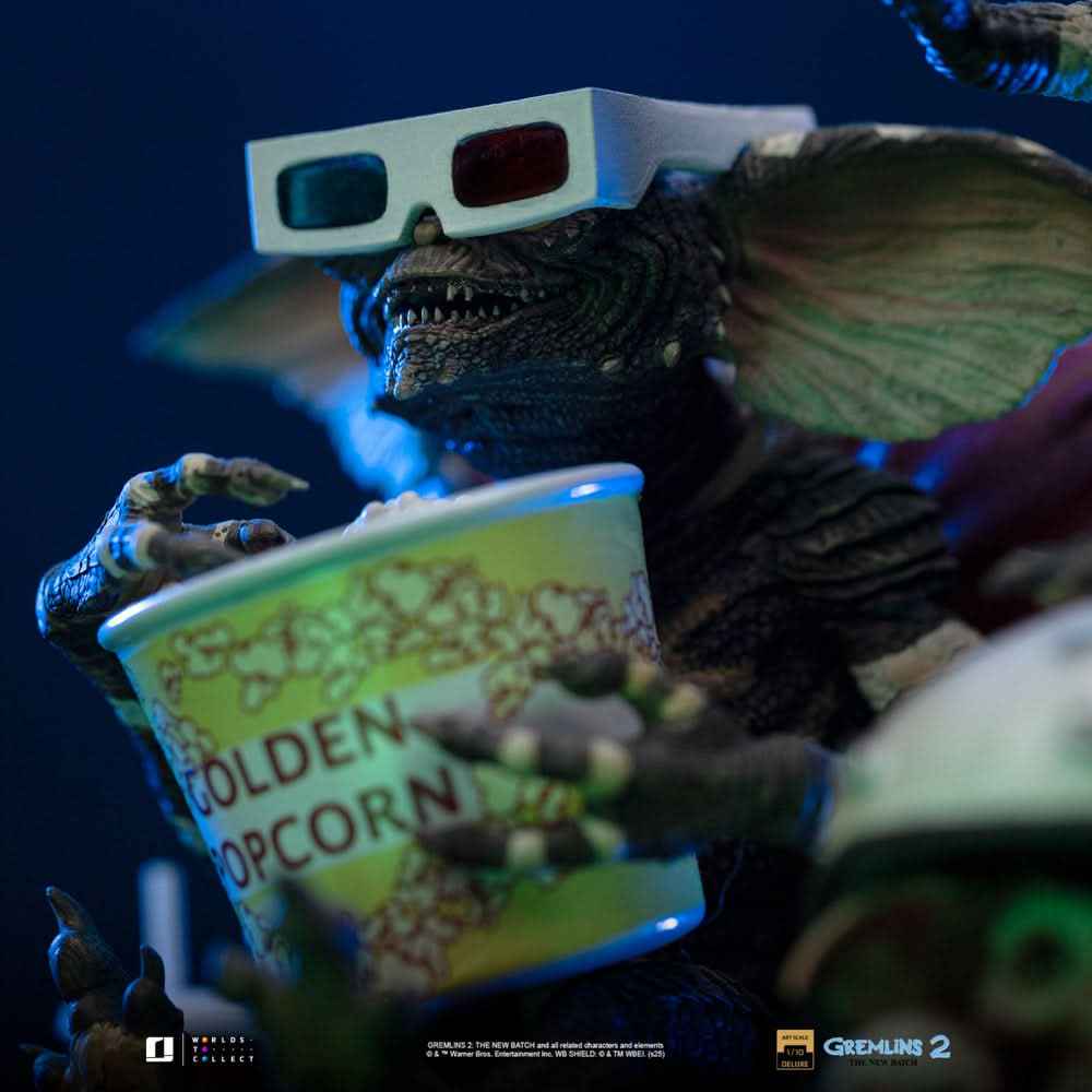 Gremlins Iron Studios Gremlins Diorama Art Scale WARNB127425-10 1/10 Licensed Resin Statue