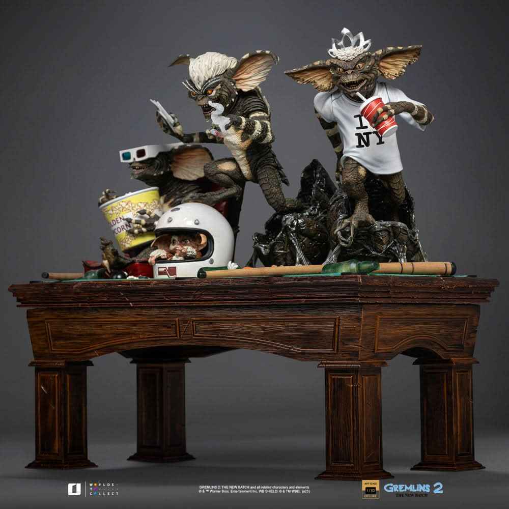Gremlins Iron Studios Gremlins Diorama Art Scale WARNB127425-10 1/10 Licensed Resin Statue