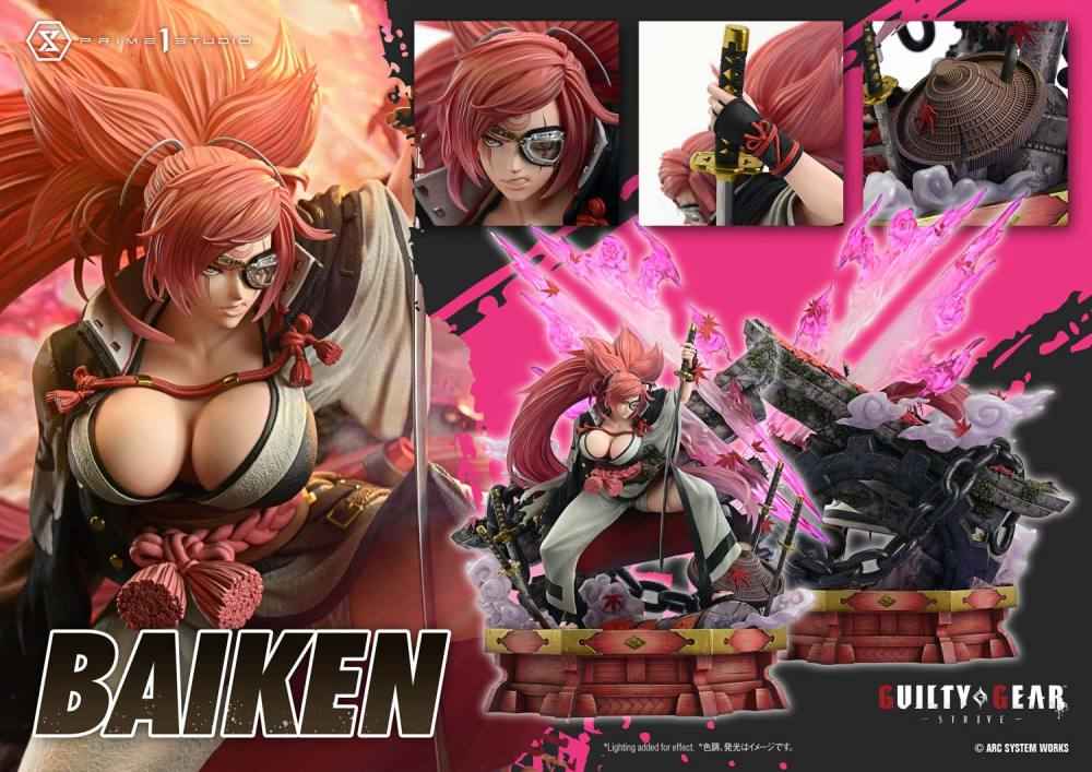 Guilty Gear Strive Prime 1 Studio Baiken UPMGG-04S 1/4 Licensed Resin Statue