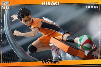 Haikyu!! Hikari Studio Yu Nishinoya & Daichi Sawamura Resin Statue