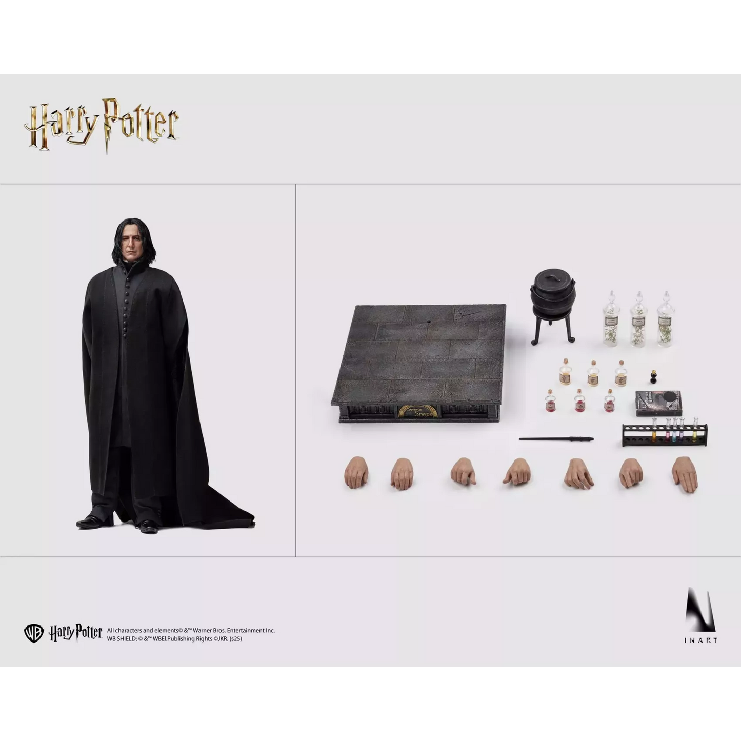 Harry Potter Inart Collectibles Severus Snape Licensed Action Figure