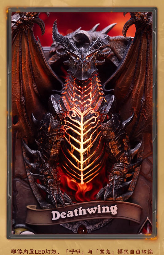 Hearthstone HEX Collectibles Blizzard Deathwing card HEXFRAME05 Licensed Resin Statue
