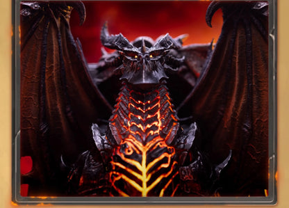 Hearthstone HEX Collectibles Blizzard Deathwing card HEXFRAME05 Licensed Resin Statue