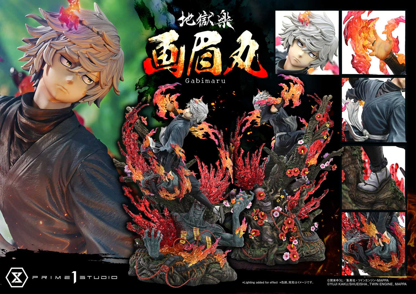 Hells Paradise Jigokuraku Prime 1 Studio Gabimaru Licensed Resin Statue