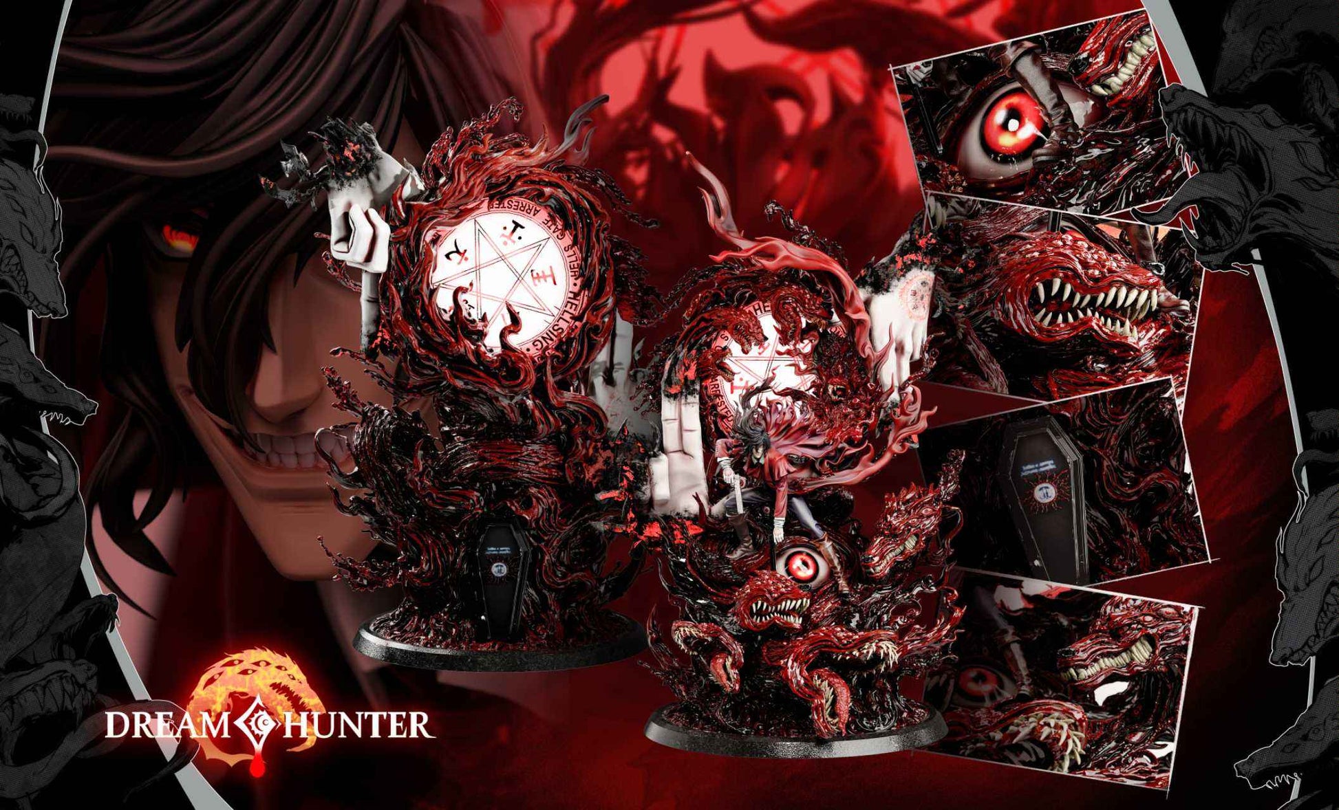 Hellsing Dream Hunter Studio Alucard 1/6 Resin Statue