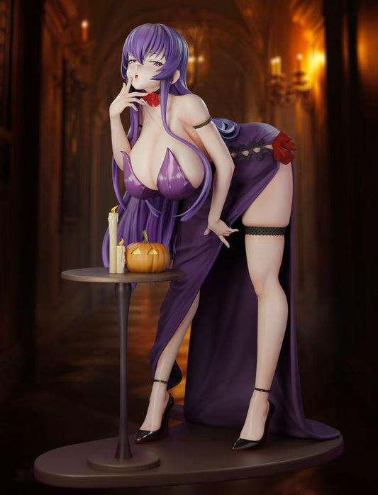 Highschool Of the Dead Green Tea Studio Saeko Busujima Halloween Party 1/6 Resin Statue