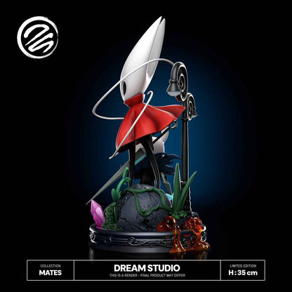 Hollow Knight Dream Studio The Knight and Prince Hornet Resin Statue