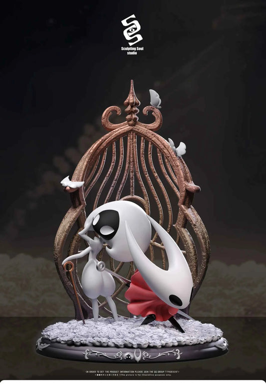 Hollow Knight Sculpting Soul Studio Lace & Hornet Resin Statue