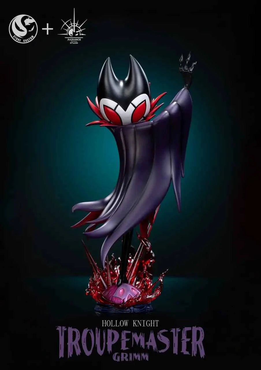 Hollow Knight Stone Custom Studio Troupe Master Grimm Resin Statue