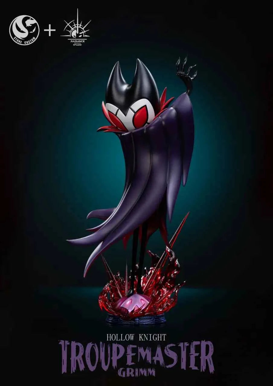 Hollow Knight Stone Custom Studio Troupe Master Grimm Resin Statue