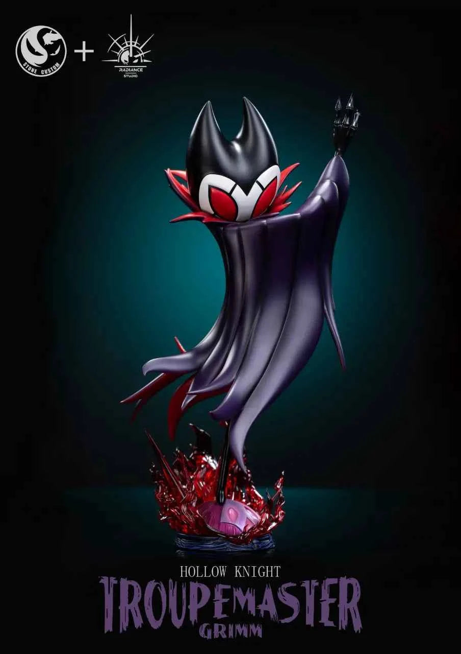 Hollow Knight Stone Custom Studio Troupe Master Grimm Resin Statue