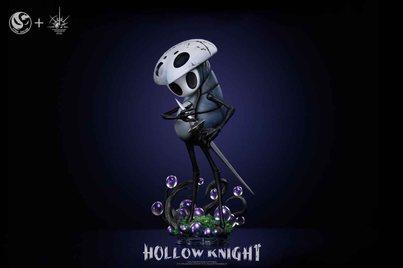 Hollow Knight Stone Custom & Radiance Studio Quirrel Resin Statue