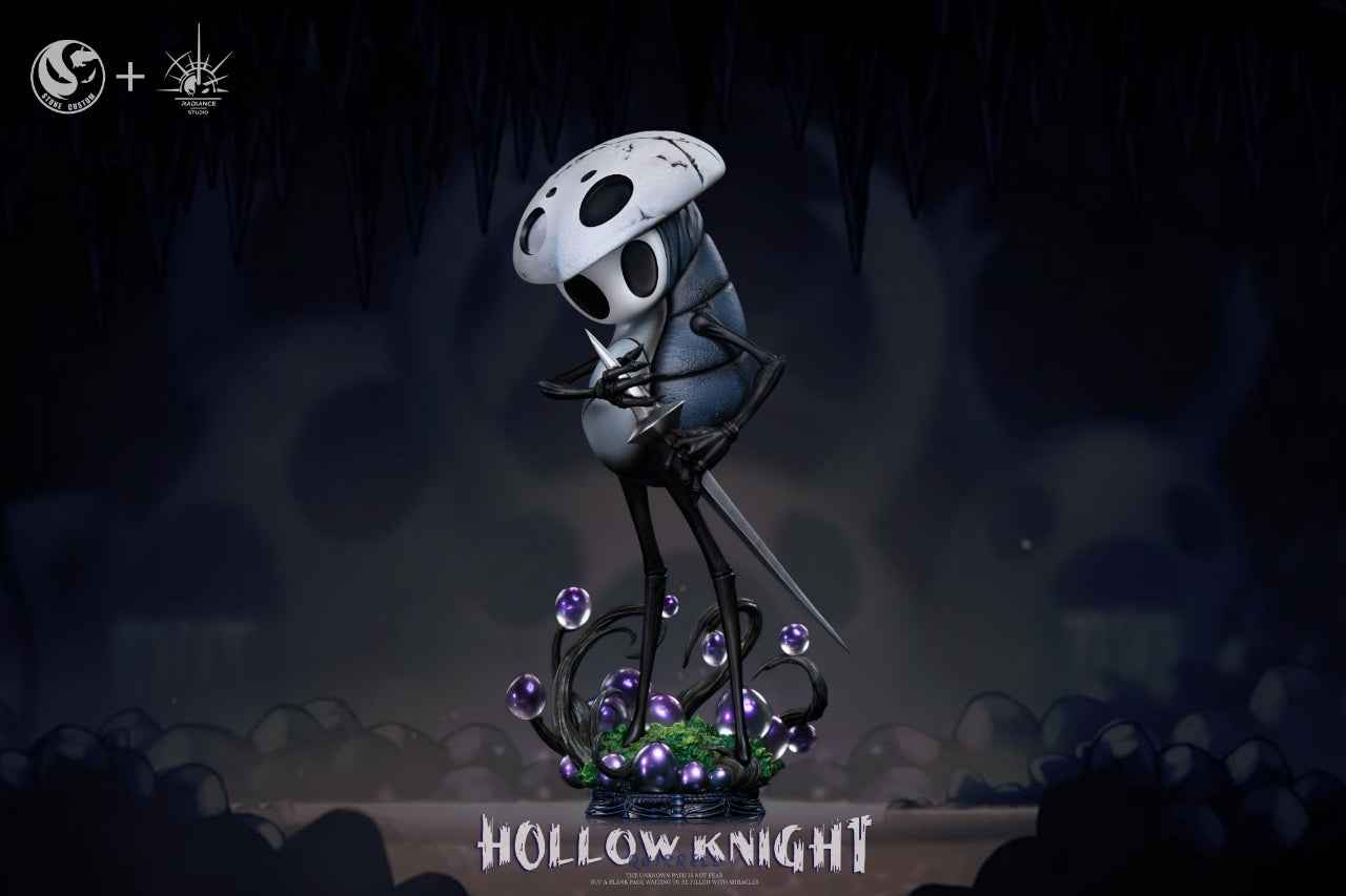 Hollow Knight Stone Custom & Radiance Studio Quirrel Resin Statue
