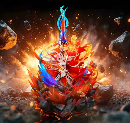 Honkai Impact HFK Studio Kiana Kaslana Moon Halo Resin Statue