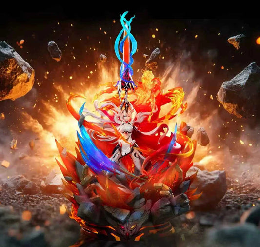 Honkai Impact HFK Studio Kiana Kaslana Moon Halo Resin Statue