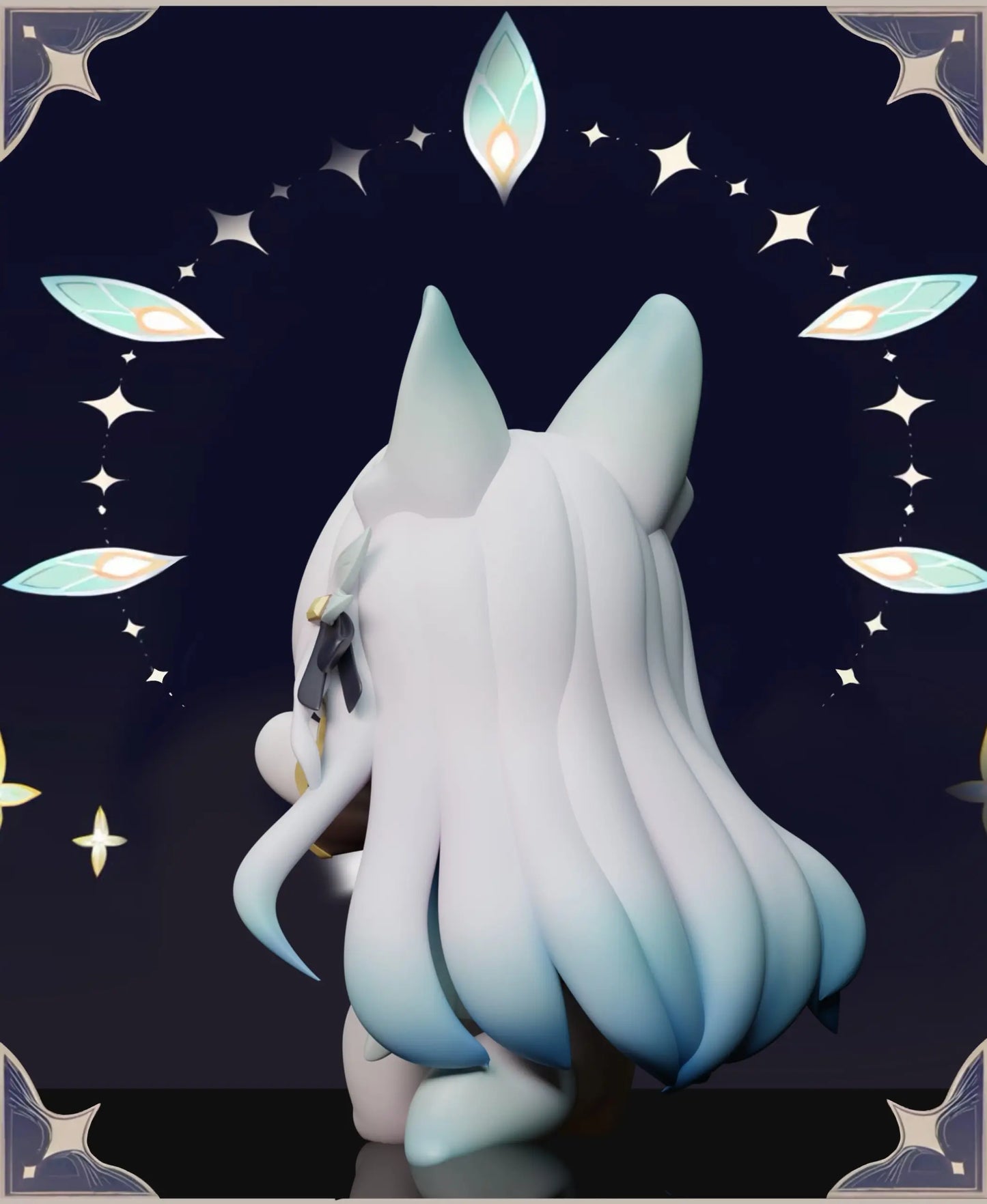 Honkai: Star Rail Chao She Studio Firefly & Cartethyia Q Version Resin Statue