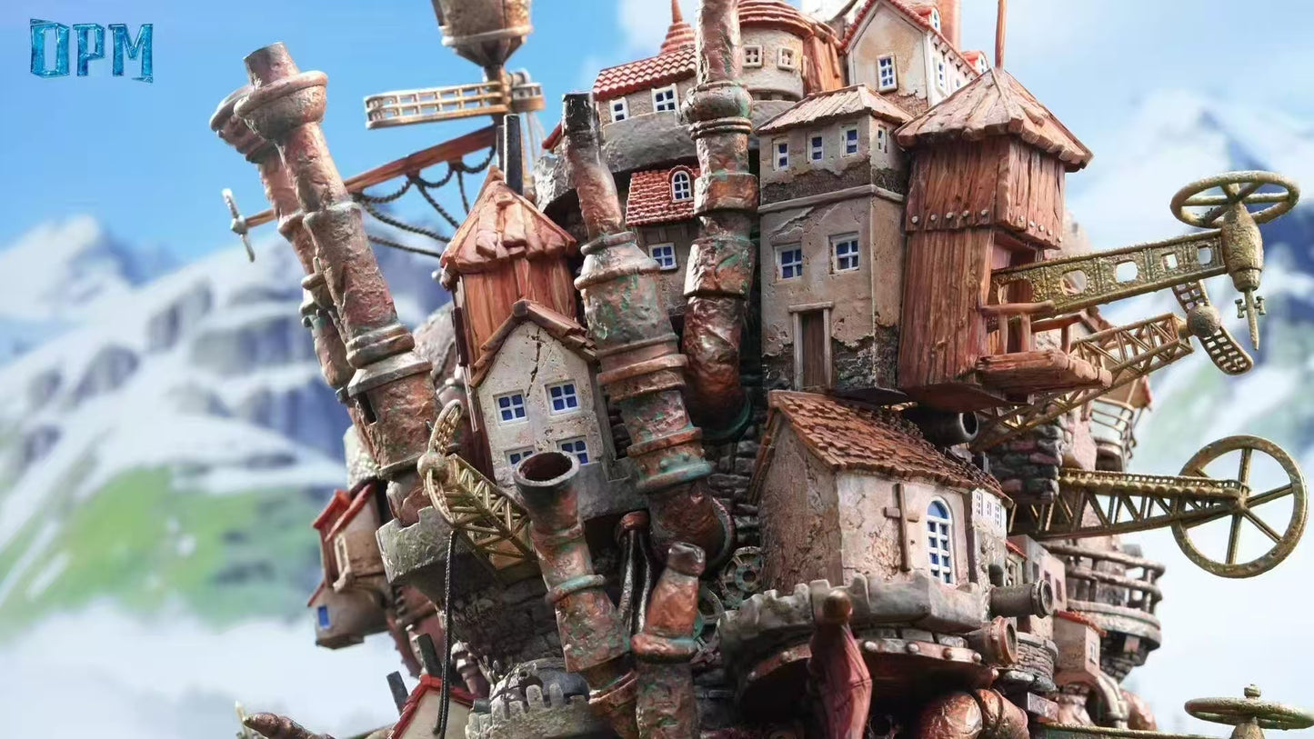 Howl's Moving Castle OPM Studio Moving Castle Resin Statue