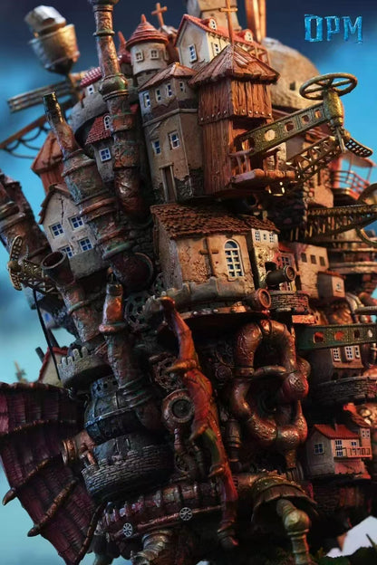 Howl's Moving Castle OPM Studio Moving Castle Resin Statue