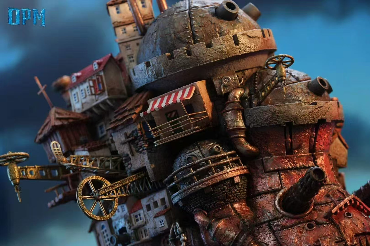 Howl's Moving Castle OPM Studio Moving Castle Resin Statue