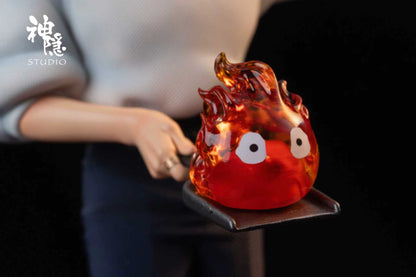 Howl's Moving Castle Shen Yin Studio Howl & Calcifer Resin Statue