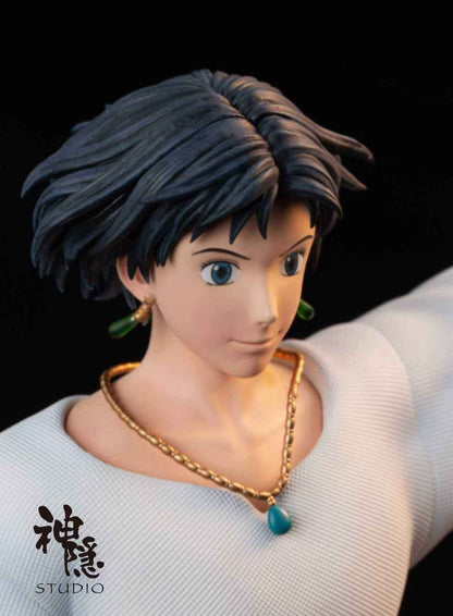 Howl's Moving Castle Shen Yin Studio Howl & Calcifer Resin Statue