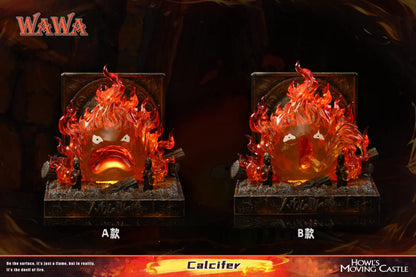 Howl's Moving Castle Wawa Studio Angry Calcifer Resin Statue