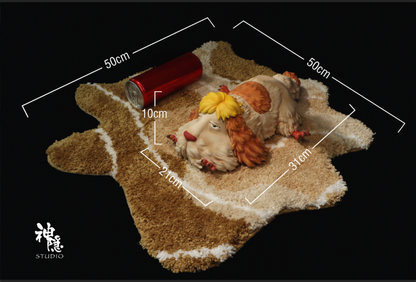 Howls Moving Castle Shen Yin Studio Resting Heen Resin Statue