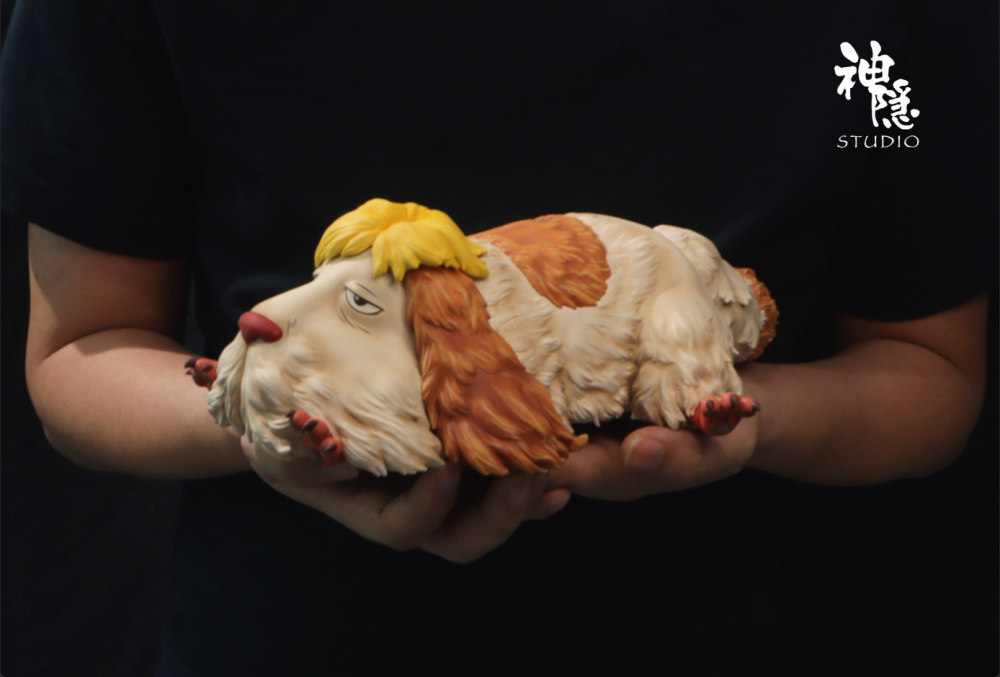 Howls Moving Castle Shen Yin Studio Resting Heen Resin Statue