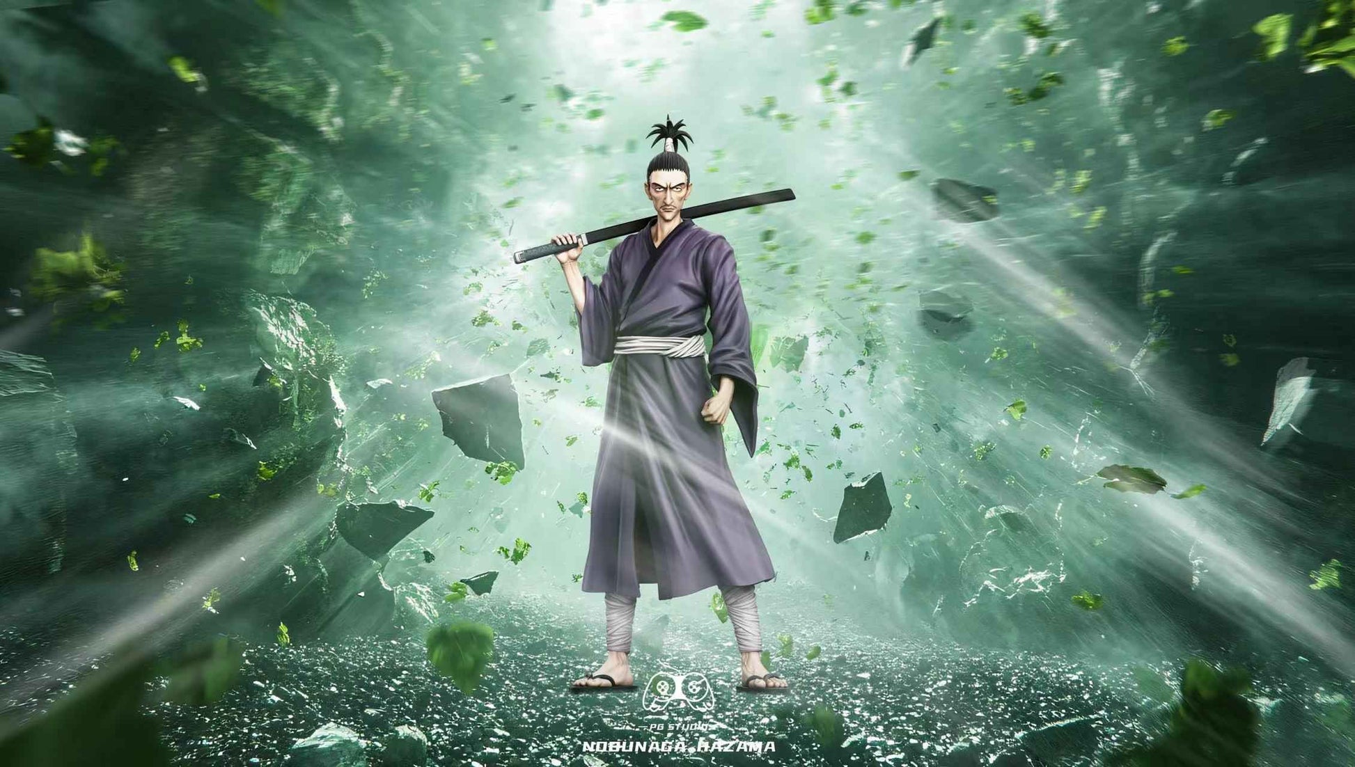 Hunter x Hunter PG Studio Nobunaga Hazama x Uvogin x Franklin Resin Statue