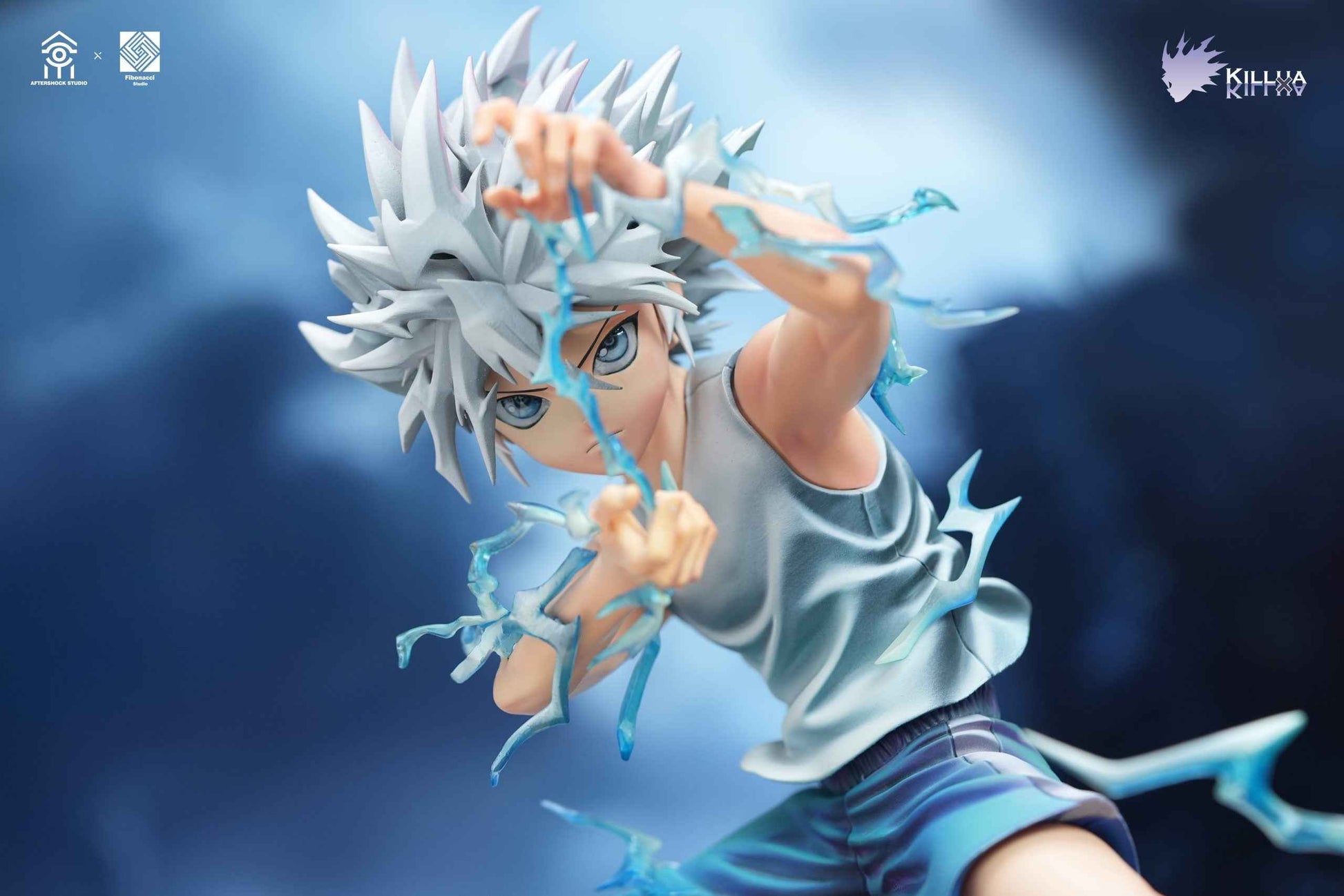Hunter x Hunter Aftershock Studio & Fibonacci Studio Killua Zoldyck & Gon Freecss Resin Statues