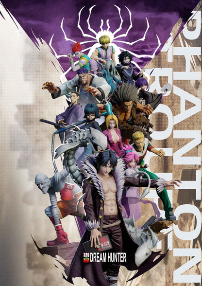 Hunter x Hunter DREAM HUNTER Studio Phantom Troupe Set Resin Statue