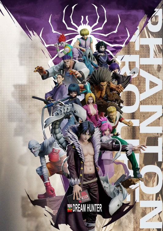 Hunter x Hunter DREAM HUNTER Studio Phantom Troupe Set Resin Statue