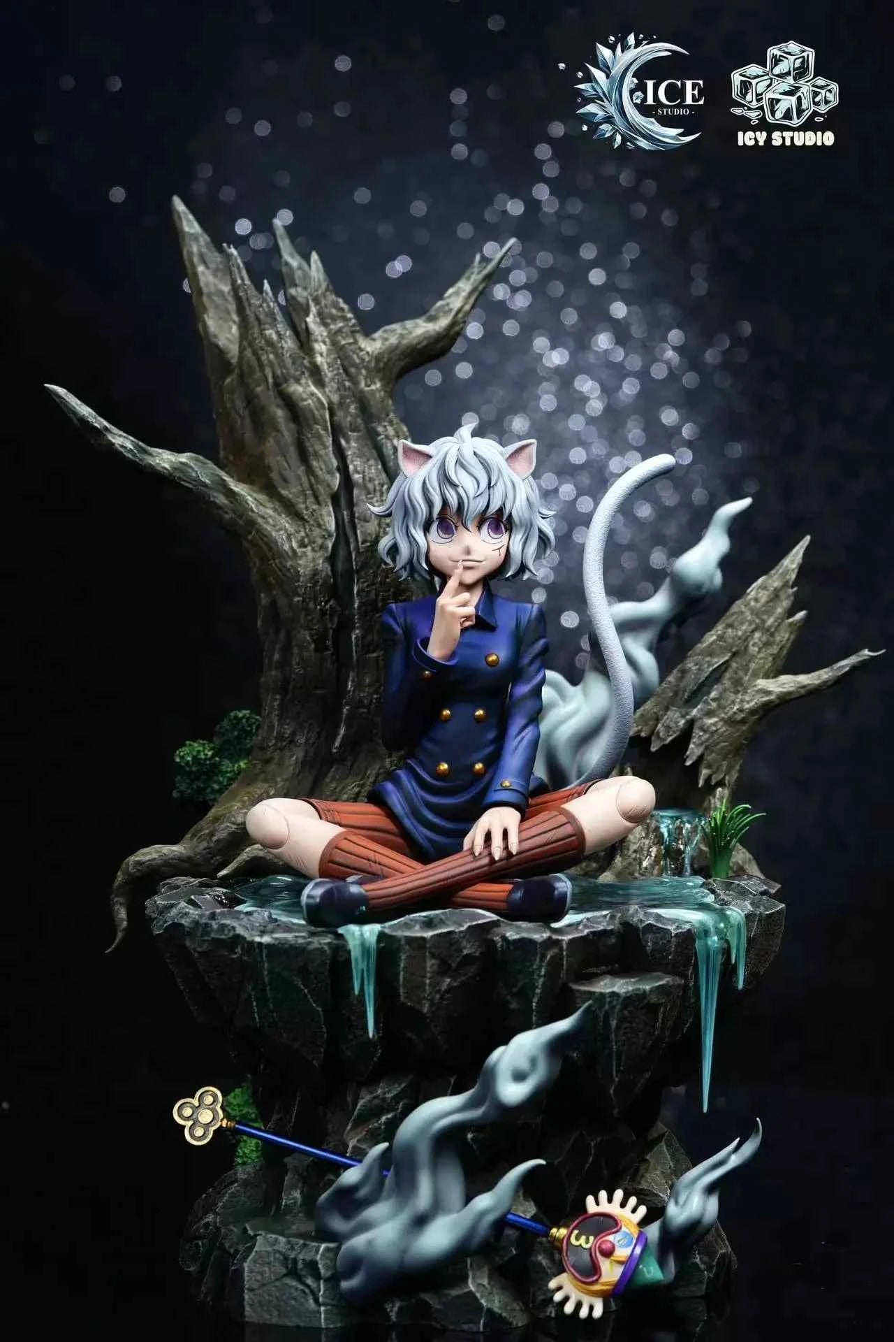 Hunter x Hunter Icy & Ice Studio Neferpitou & Kaito Resin Statue
