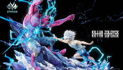 Hunter x Hunter MY Studio Killua Zoldyck vs. Youpi 1/6 Resin Statue