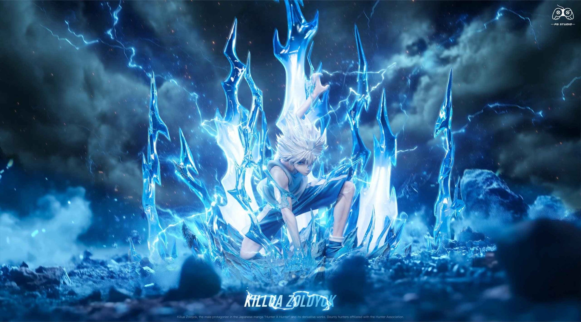 Hunter x Hunter PG Studio Killua Zoldyck V4 Resin Statue